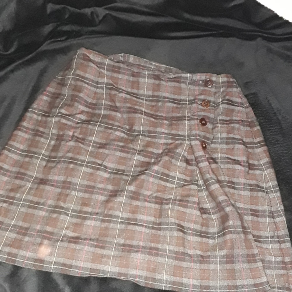 Plaid skirt